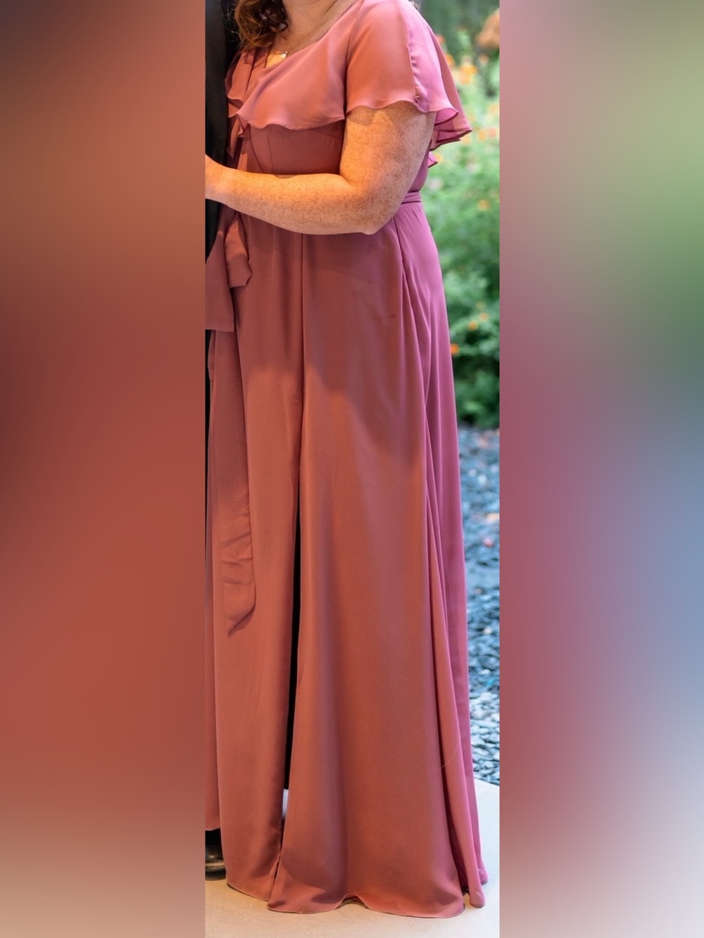 Azazie Desert Rose Bridesmaid Dress - Lainey size A20